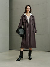 Women's Oversized Double-Breasted Trench Coat